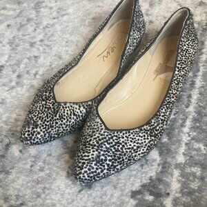 Rowen Mohair Pointy Flats, size 7